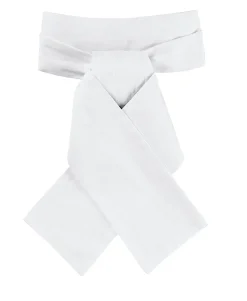 SHIRES EQUESTRIAN Shires Pique Stock Tie White Discount