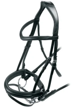 SHIRES EQUESTRIAN Shires Velociti Rapida Dressage Flash Bridle Black Clearance