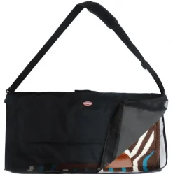 SHILOH STABLES TACK Showman® Nylon Saddle Pad/Saddle Blanket Carrier Black