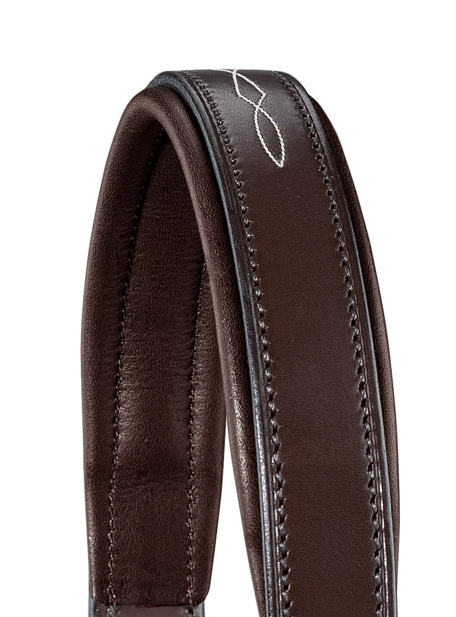 HARMOHN KRAFT Showmark™ Classic Fancy-Stitched Leather Halter Clearance