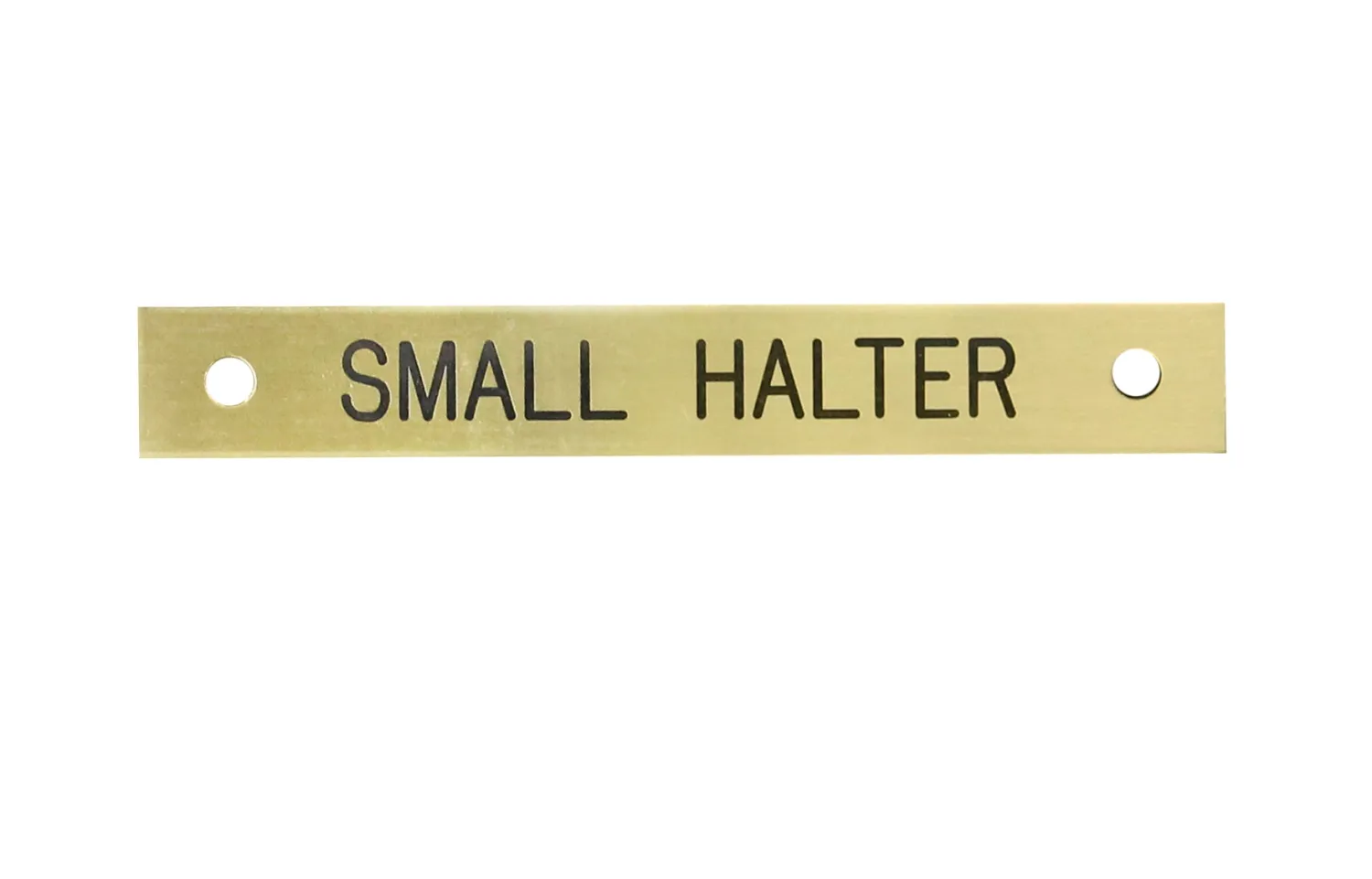 DOVER DROPSHIP Small Rectangular Halter Nameplate Discount