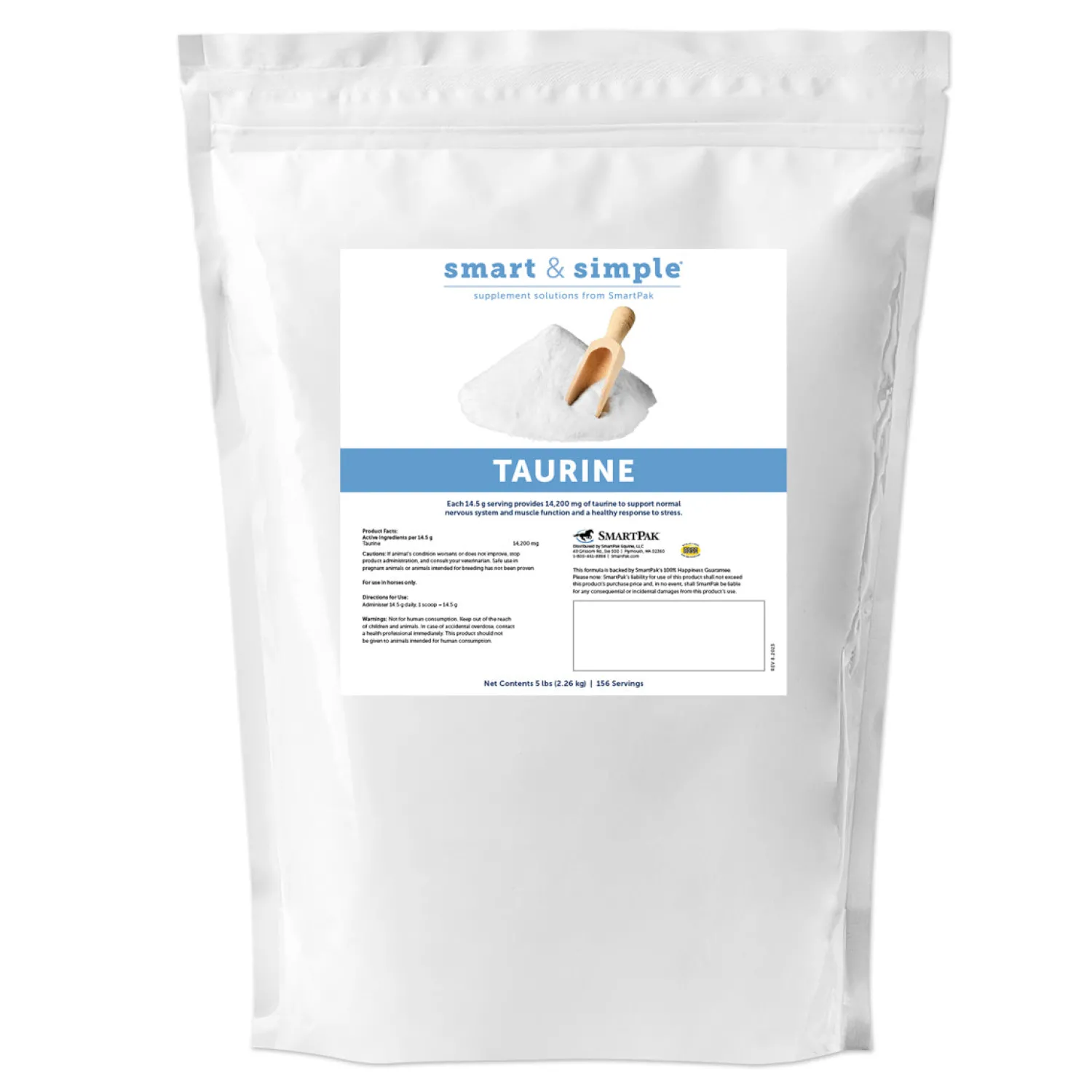 SMARTPAK Smart & Simple® Taurine Powder by SmartEquine™ - 5 lbs Hot