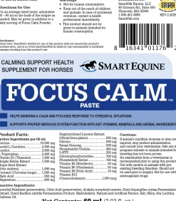 SMARTEQUINE ™ Focus Calm Paste NA Discount