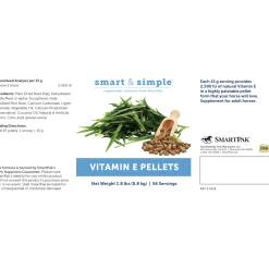 SMARTPAK SmartEquine™ Smart & Simple® Vitamin E Pellets - 1.8 lbs. Online