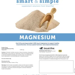 SMARTPAK SmartEquine™ Smart & Simple® Magnesium Oxide Powder - 3 lbs.