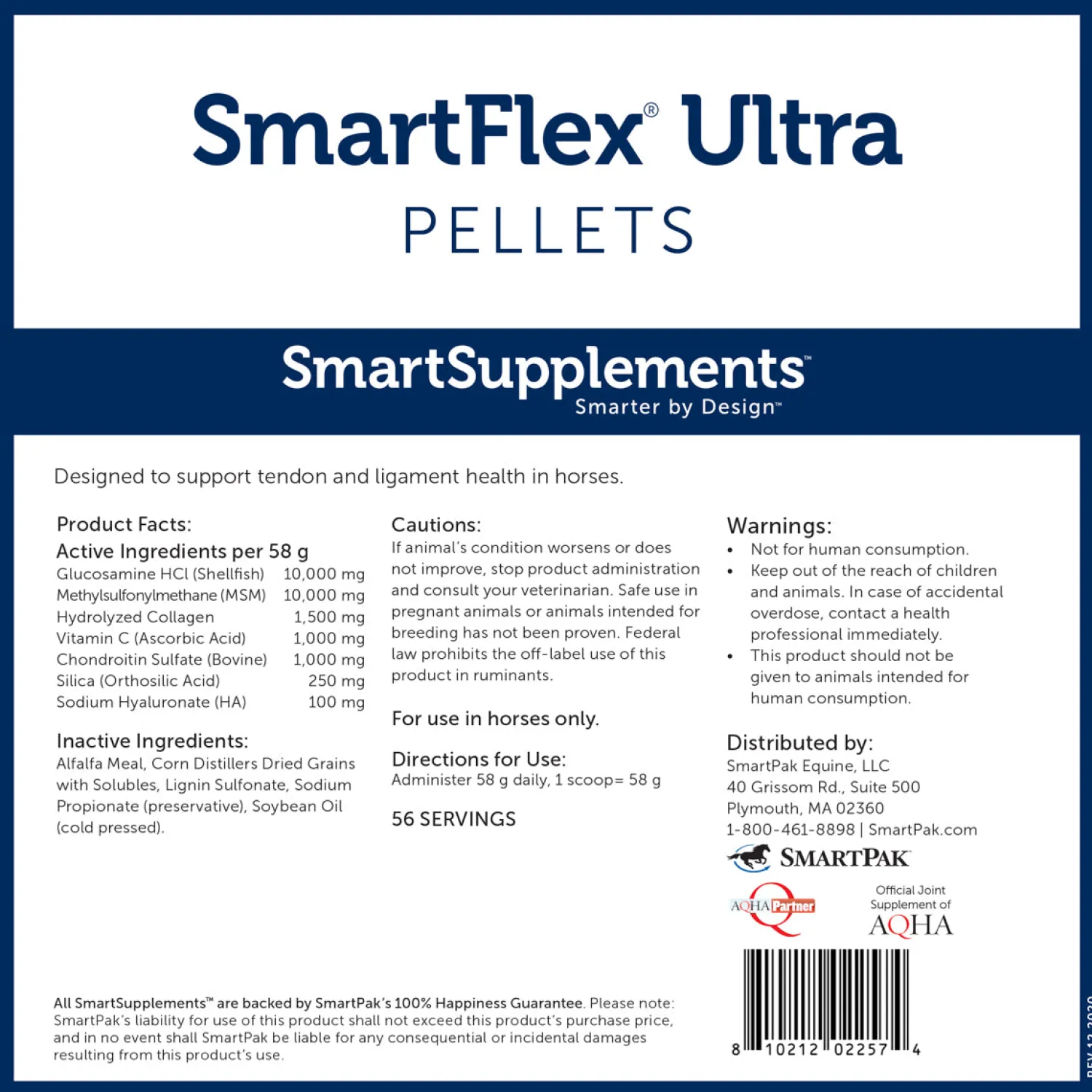 SMARTPAK SmartEquine™ SmartFlex® Ultra Pellets - 7.2 lbs.