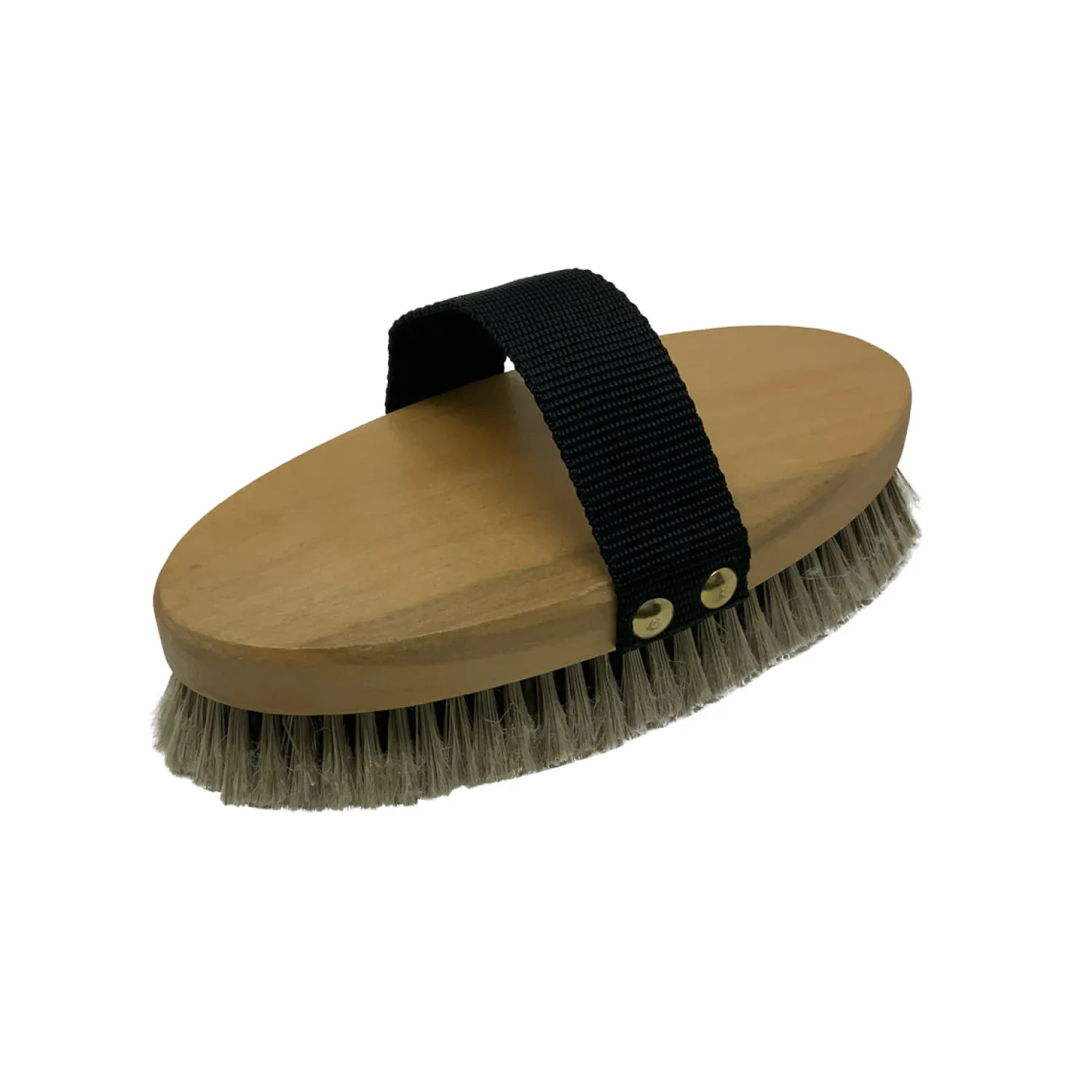 SHILOH STABLES TACK Soft Bristle Finishing Brush Brown Best