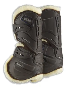 STUBBEN N.A. Stübben Hybrid Open-Front Fleece-Lined Tendon Boots New