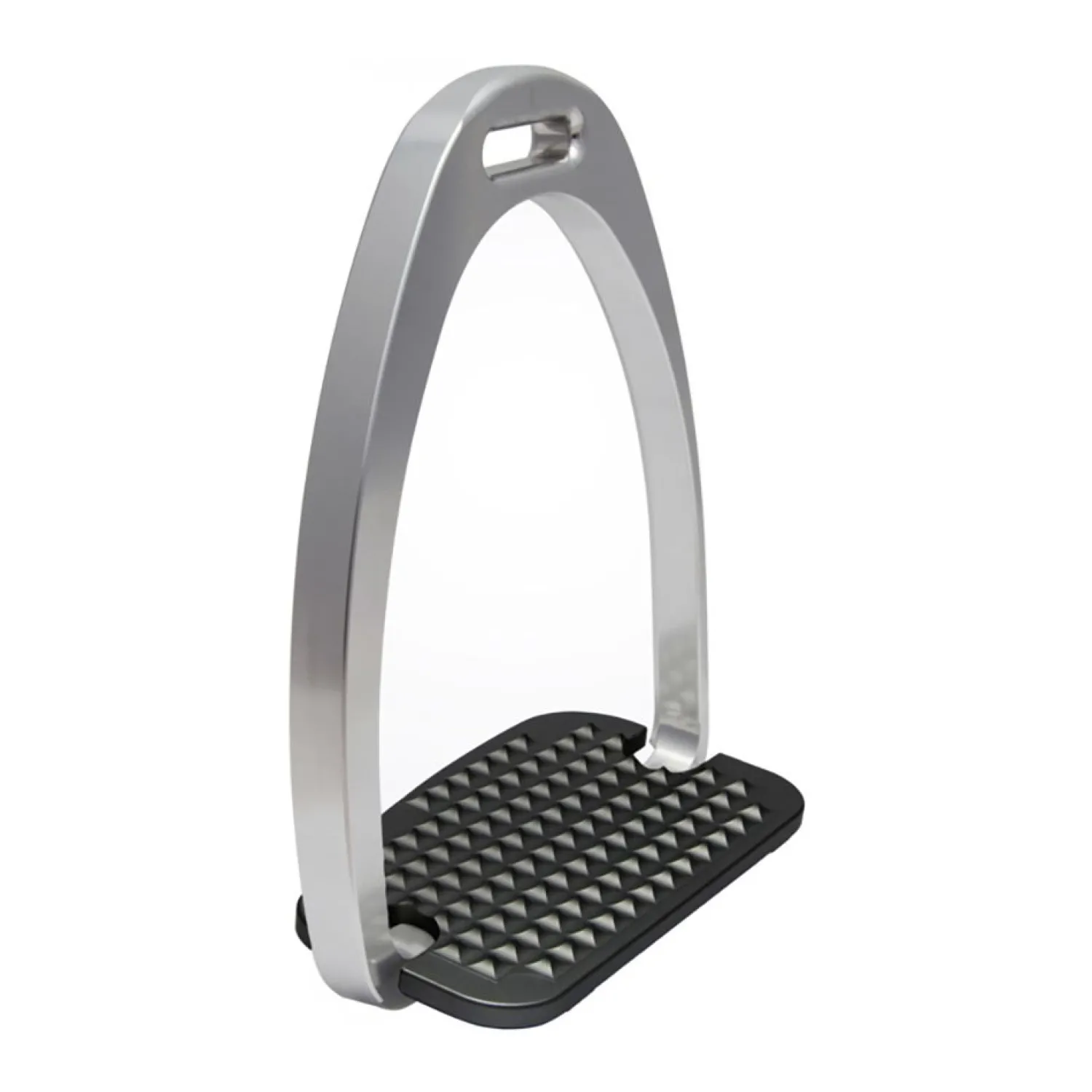 STUBBEN N.A. Stübben STEELtec Maxi Grip Stirrups Silver New