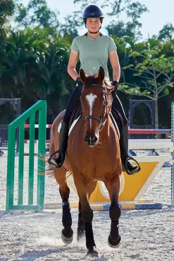 KIRSCH Stride™ Ladies’ Arial Short Sleeve Shirt