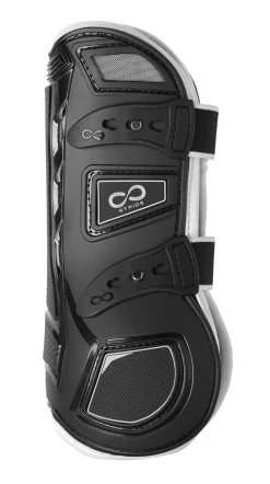 JONE SHOU INDUSTRIAL Stride™ Open-Front Tendon Boots Black Discount
