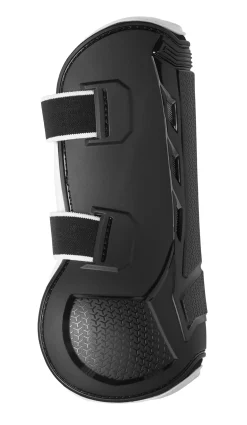 JONE SHOU INDUSTRIAL Stride™ Open-Front Tendon Boots Black Discount