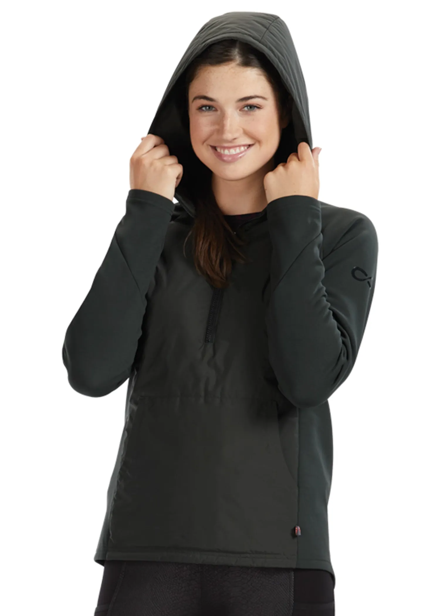 KIRSCH Stride™ Thermo Pullover Jacket Soot Outlet
