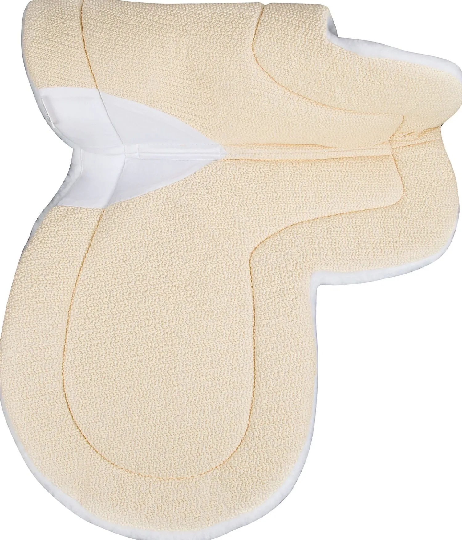 SUCCESS EQUESTRIAN Deluxe Hunter Half Pad White Hot
