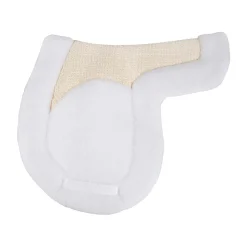 SUCCESS EQUESTRIAN No-Slip Deluxe Hunter Pro Pad White