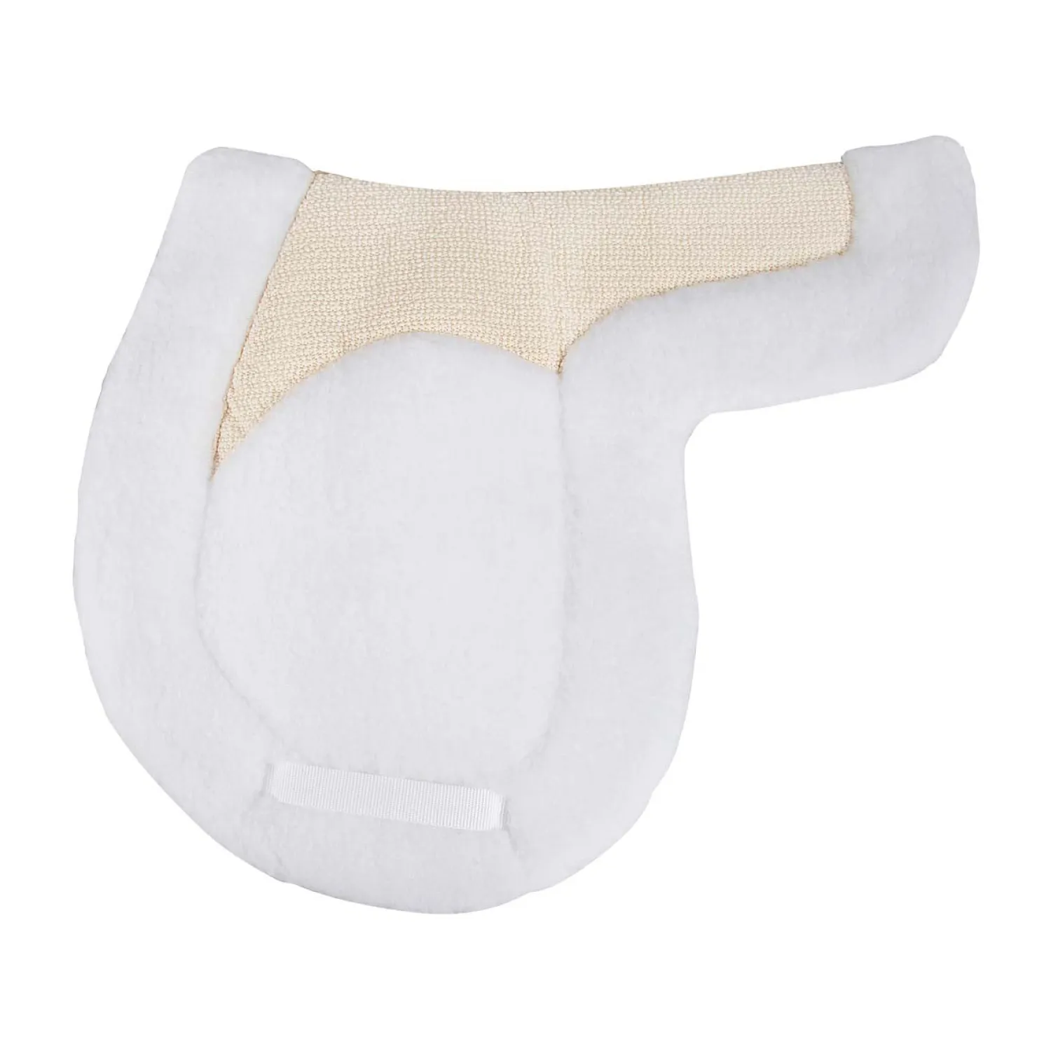 SUCCESS EQUESTRIAN No-Slip Deluxe Hunter Pro Pad White