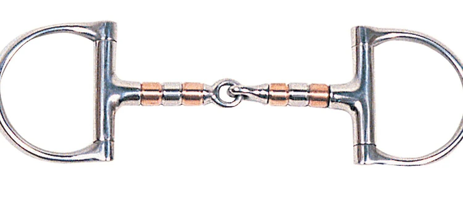 KING YOUNG Suffolk™ Copper Roller Snaffle D-Ring Bit Online
