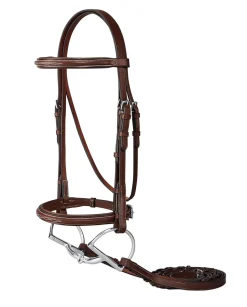 KINGS INTERNATIONAL Suffolk™ Hunter Bridle Oakbark Hot
