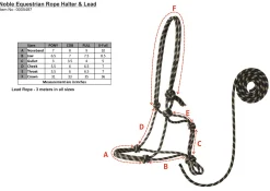 TEXT HORSE Suffolk™ Rope Halter with Lead Sale