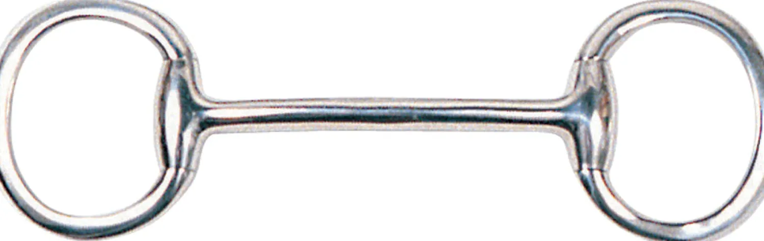 INTREPID INTERNATIONAL Suffolk™ Mullen Mouth Eggbutt Bit New