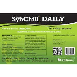 SYNNUTRA EQUINE ® SynChill™ Daily Pellets Online