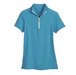 TAILORED SPORTSMAN THE ™ Ladies’ IceFil® Quarter-Zip Short Sleeve Sun Shirt Hot
