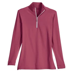 TAILORED SPORTSMAN THE ™ Ladies’ IceFil® Quarter-Zip Long Sleeve Sun Shirt New