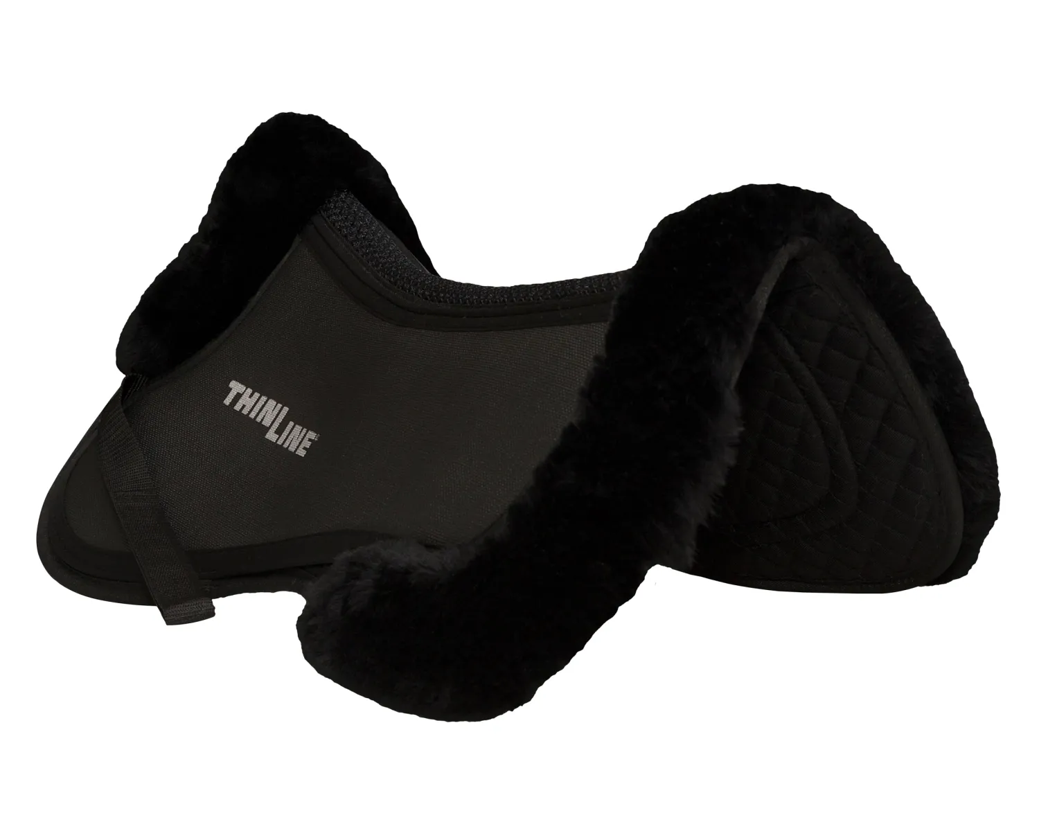 THINLINE ® Trifecta Cotton Half Pad with Sheepskin Rolls Sale