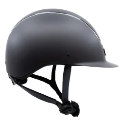 PHOENIX PERFORMANCE Tipperary™ Windsor Traditional Brim Helmet with MIPS® Black Matte/Chrome/Black New