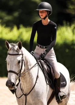 TKEQ THE SHOP TKEQ Kassidy Seamless Long-Sleeve Shirt Classic Black Hot