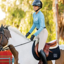 TKEQ THE SHOP TKEQ Ladies’ Crest Sustainable Long Sleeve Shirt Online