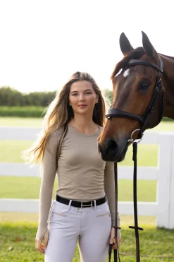 TKEQ THE SHOP TKEQ Ladies’ Kennedy Seamless Long-Sleeve Top 2.0 Discount