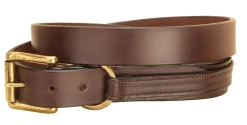 TORY LEATHER 1 1/4" Dee Keeper Belt with Strap