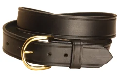 TORY LEATHER 1 1/2" Plain Leather Belt Discount