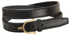 TORY LEATHER 1" Brass Spur Buckle Belt Clearance