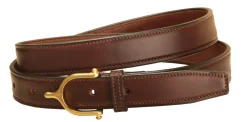 TORY LEATHER 1" Brass Spur Buckle Belt Clearance