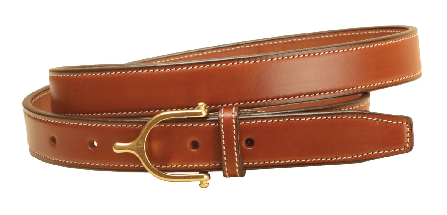 TORY LEATHER 1" Brass Spur Buckle Belt Clearance