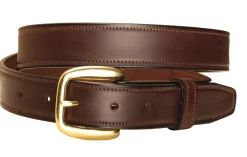 TORY LEATHER Classic Leather Belt Sale