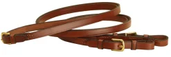 TORY LEATHER Company 5/8" x 60" Flat Reins with Buckle Bit Ends Clearance