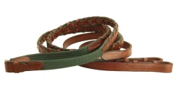 TORY LEATHER Company 5/8" x 54" Cross Country Reins with Hook Stud Ends Discount