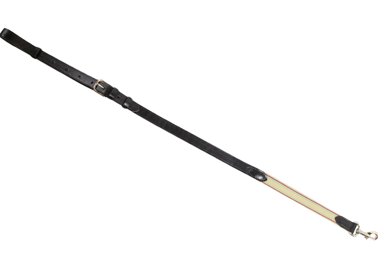 TORY LEATHER Company Elastic End Side Reins Hot