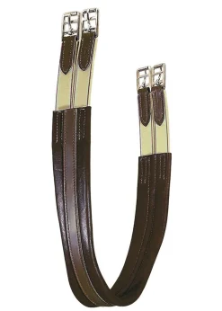 TORY LEATHER Company English Contour Girth with Elastic Ends Online