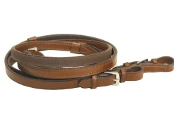 TORY LEATHER Company Rubber-Lined Leather Reins Clearance