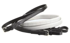 TORY LEATHER Company Rubber Grip Leather Reins with Buckle Ends Clearance