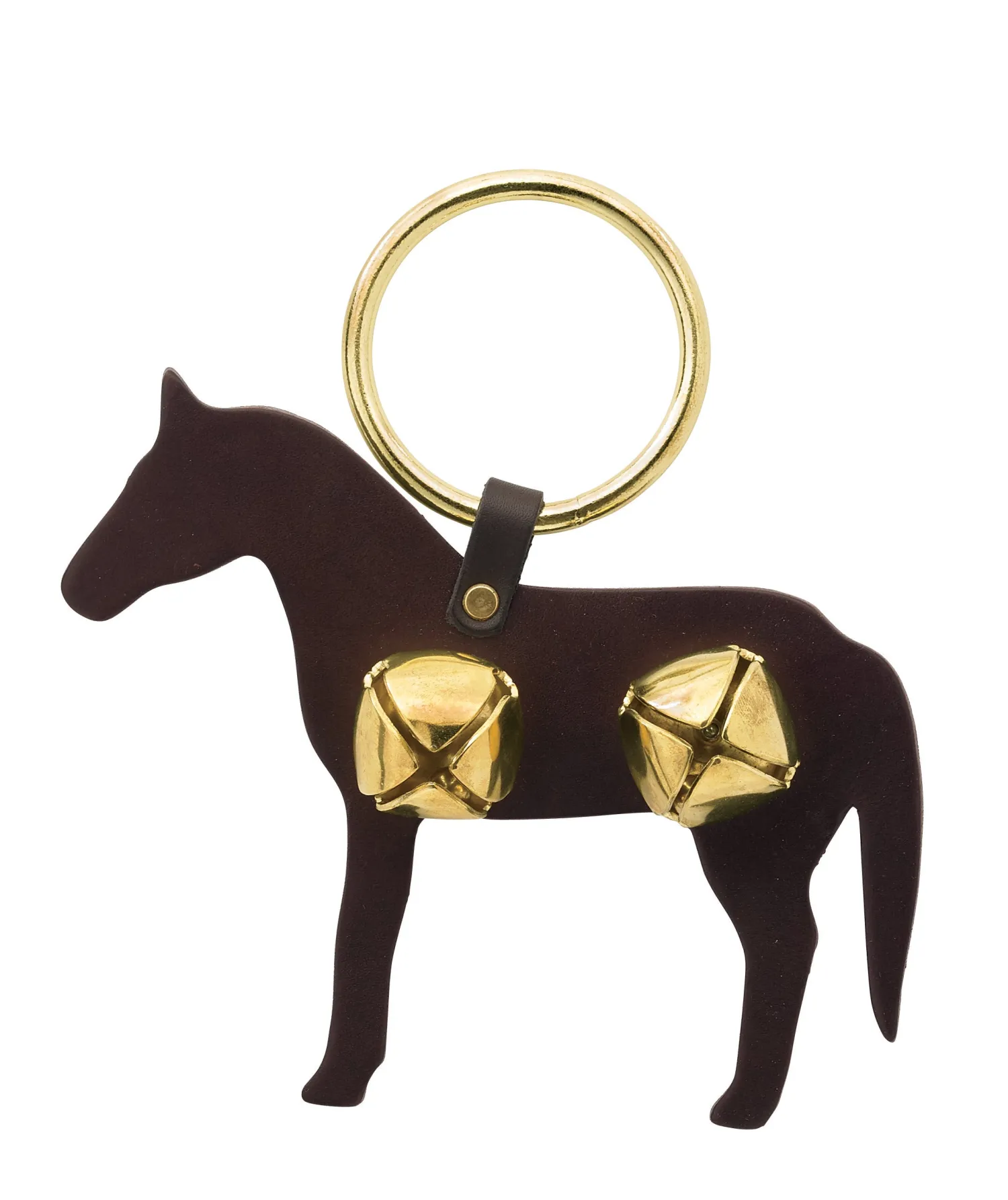 TORY LEATHER Company Sleigh Bell Door Hanger Clearance