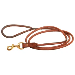 TORY LEATHER Rolled Leather Dog Leash Outlet