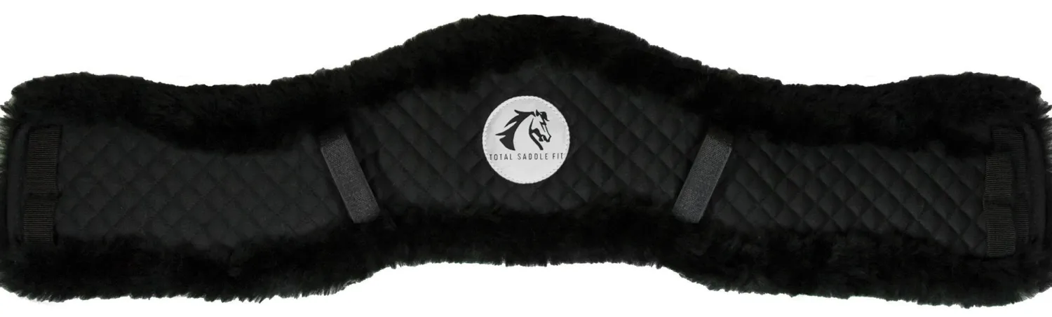 TOTAL SADDLE FIT Dressage Girth Cover Black Discount
