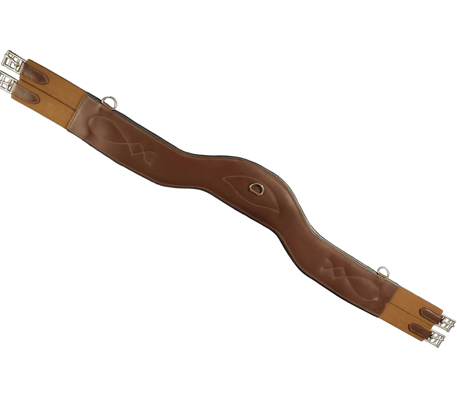 TOTAL SADDLE FIT Shoulder Relief Girth Brown Outlet