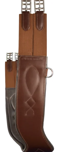 TOTAL SADDLE FIT Shoulder Relief Girth Brown Outlet