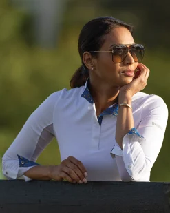 QUANZHOU YOUAI TEXTI Tredstep™ Ladies’ Milan Long Sleeve Show Shirt New